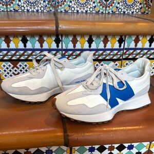 Let freedom Ring in New Balance White and Blue Sneakers 🇺🇸☀️ WORN ONCE!